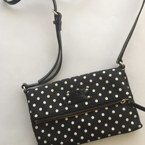 Kate Spade Polka Dot Shoulder/Crossbody Bag Aleah